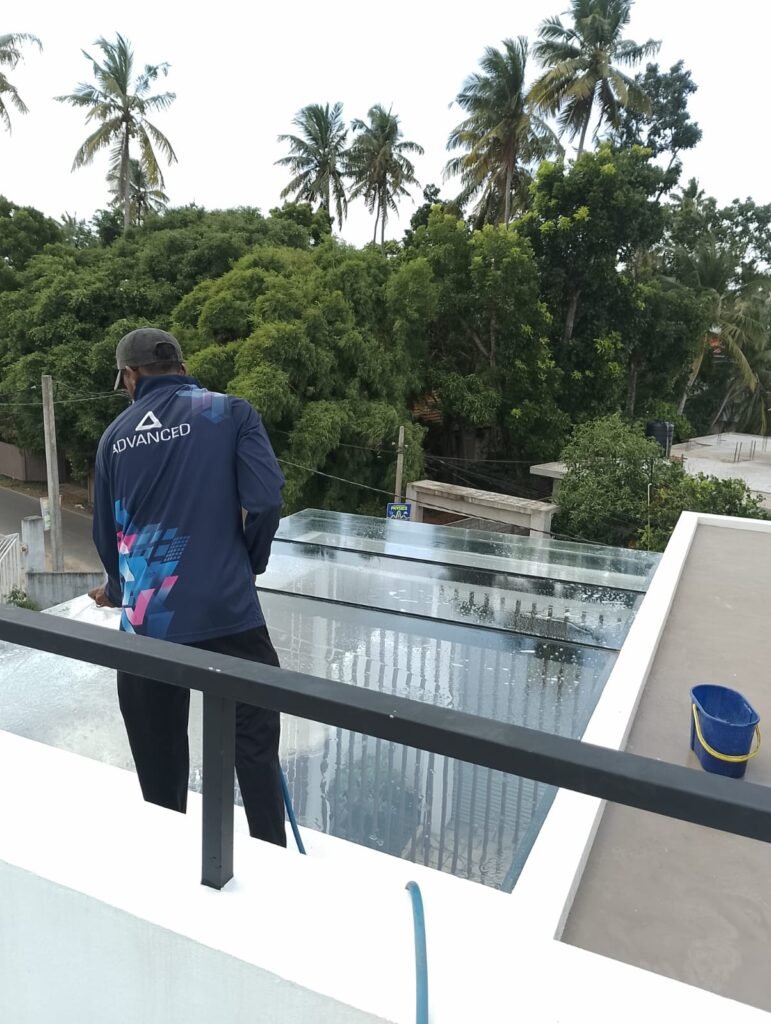 glass roof cleaning service