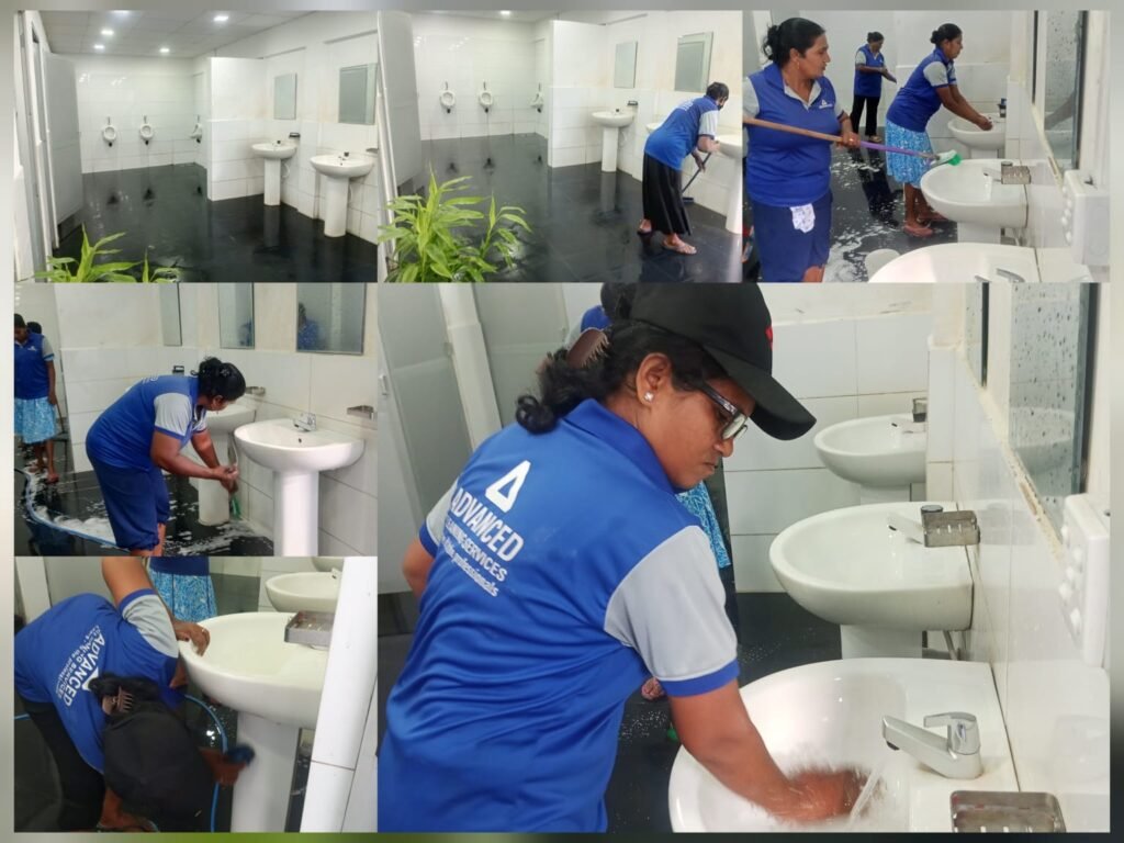 washroom cleaning